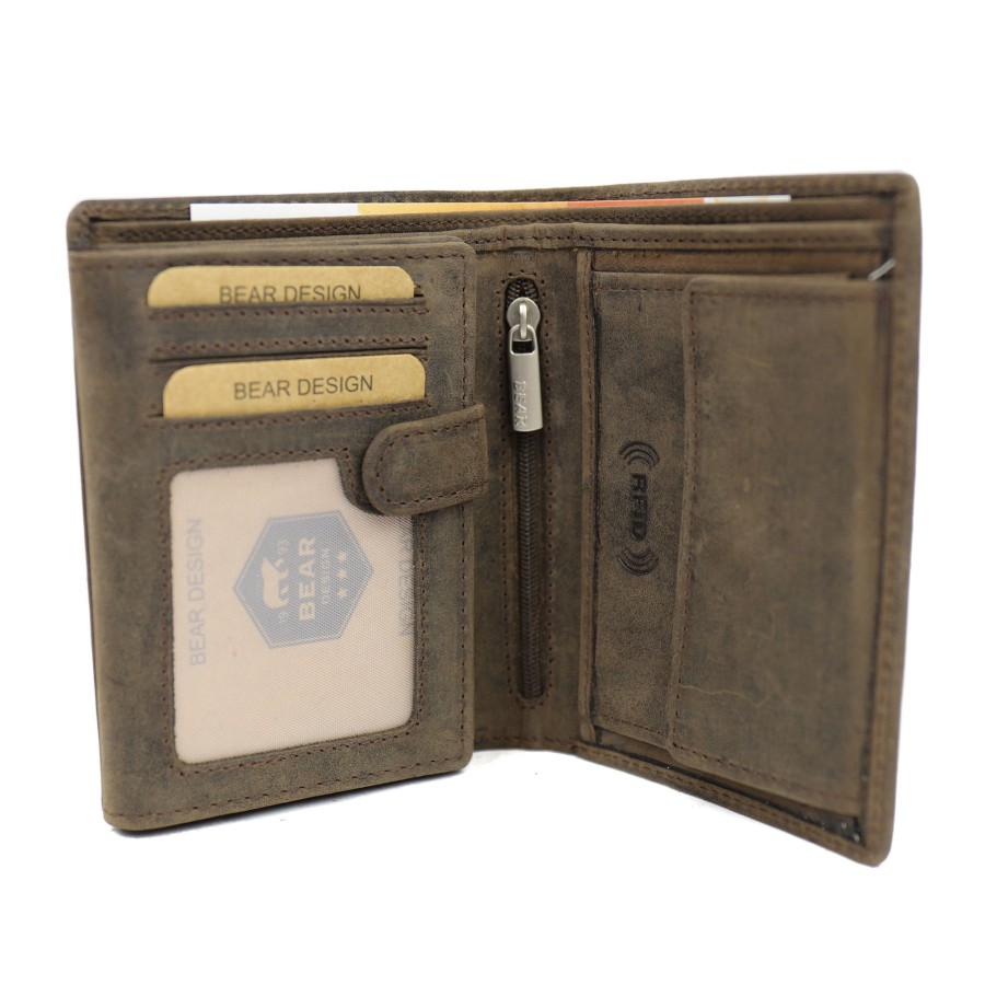 Bear Design Billfolds | Billfold 'Peter' Bruin