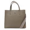 BEE Middelmaat Handtassen | Hand-/Schoudertas 'Charlotte' Silver Mink