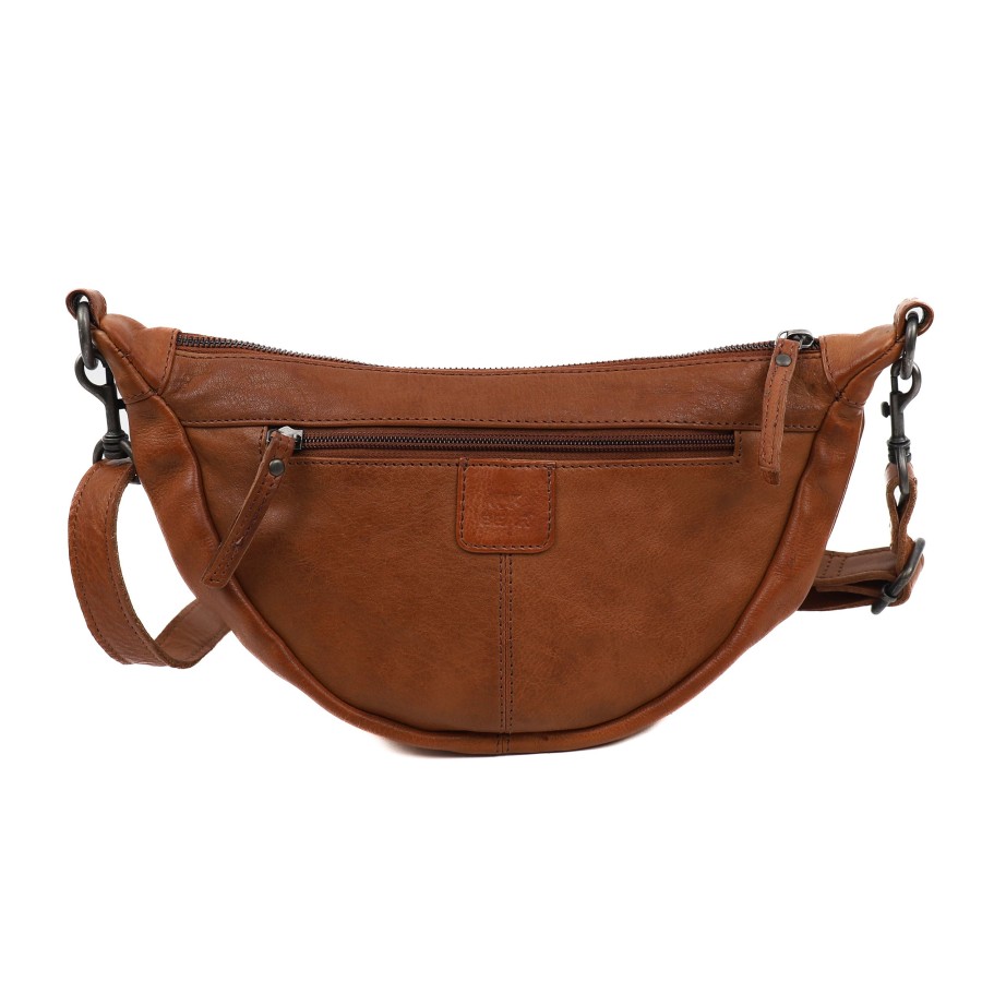 Bear Design Heuptassen | Crossbody Tasje 'Toon' Cognac