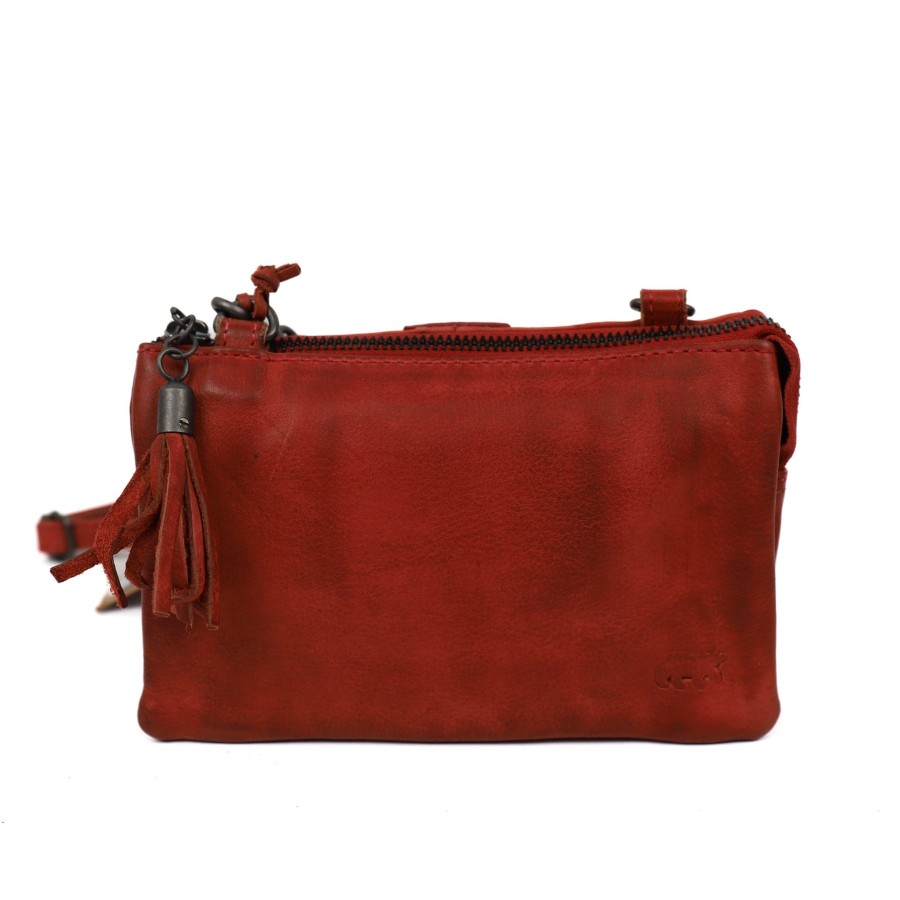 Bear Design Portemonneetasjes 'Umi' | Portemonneetasje 'Umi' Cp 1493 Rood