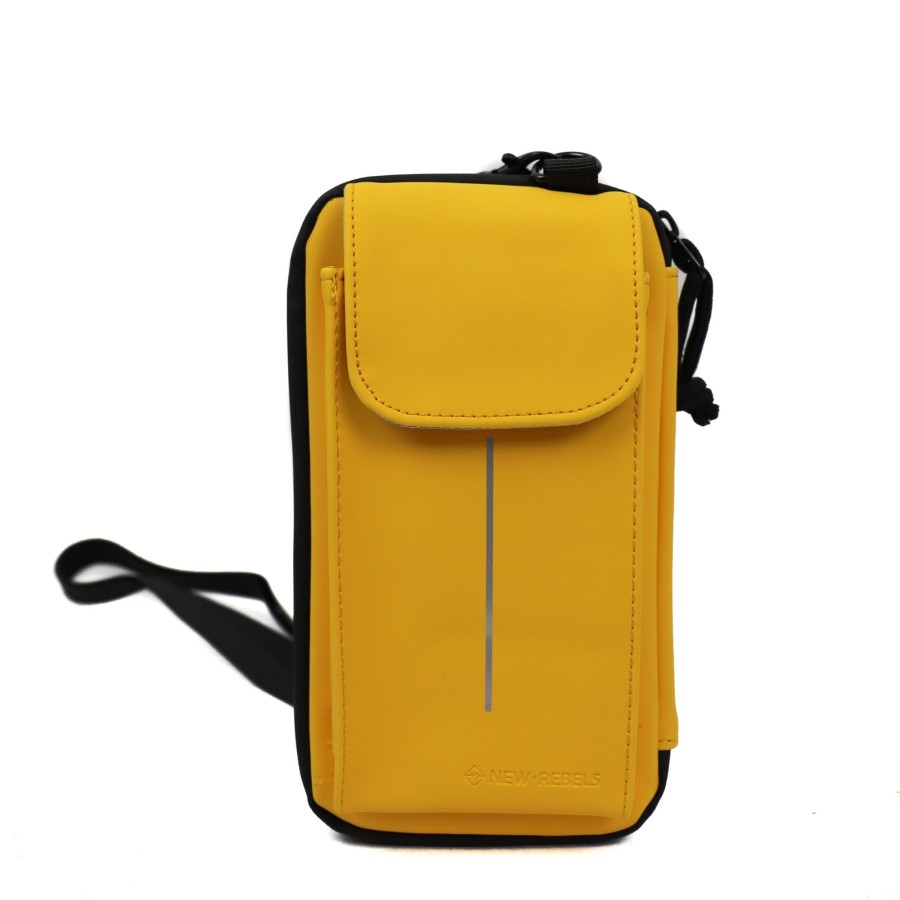 New Rebels Telefoontasjes | Telefoontasje 'Mart' Geel