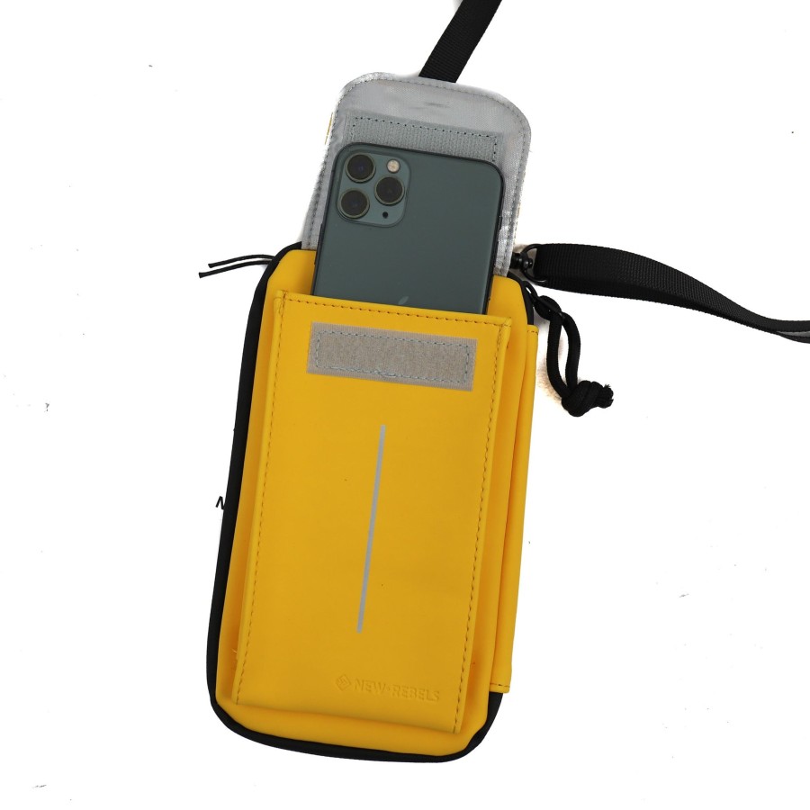 New Rebels Telefoontasjes | Telefoontasje 'Mart' Geel