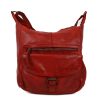 Bear Design Middelmaat Schoudertassen | Schoudertas 'Anna' Cl 32612 Rood