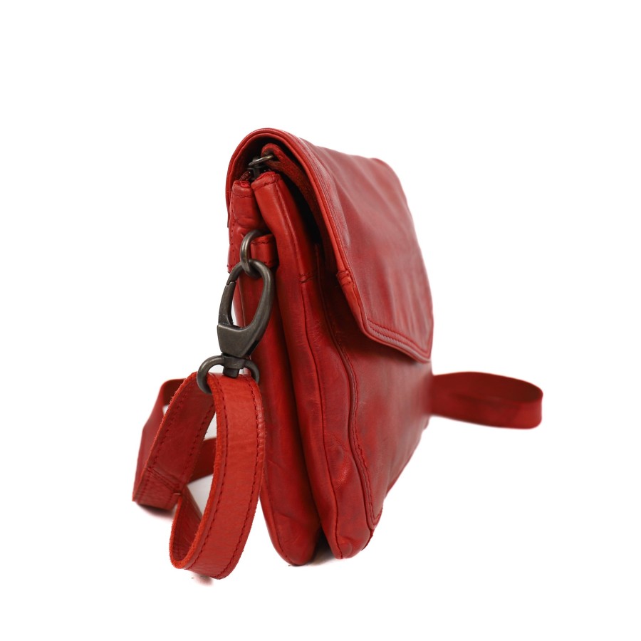 Bear Design Kleine Schoudertassen | Enveloptas 'Femke' Rood
