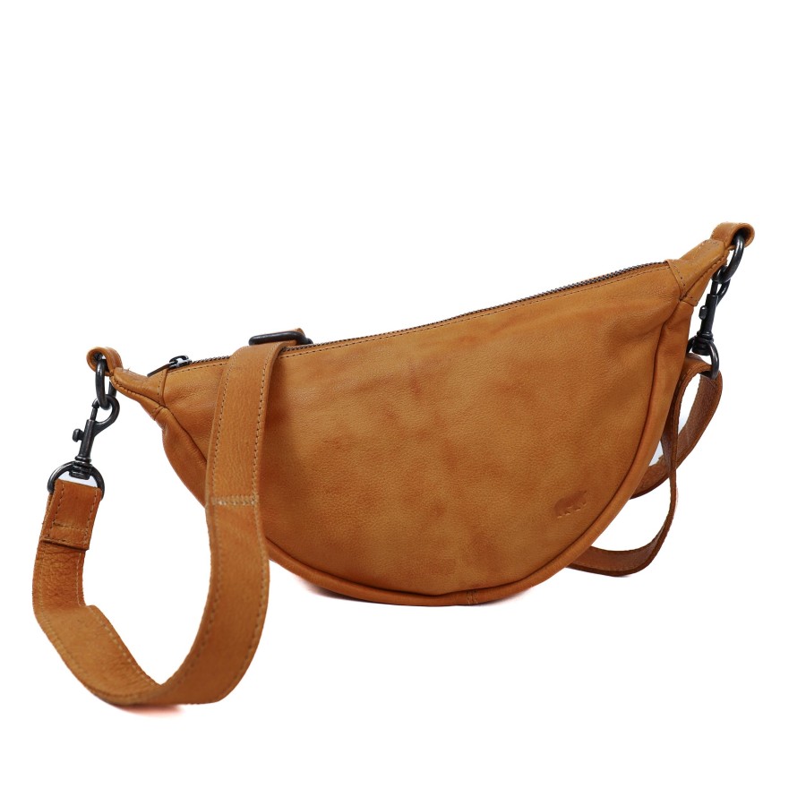 Bear Design Heuptassen | Crossbody Tasje 'Toon' Geel
