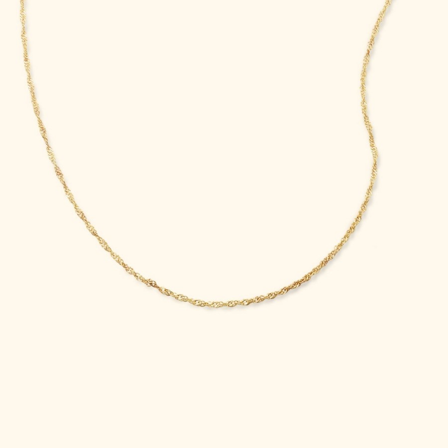 Josephina Jewelry Kettingen | Ketting Met Gedraaide Schakel