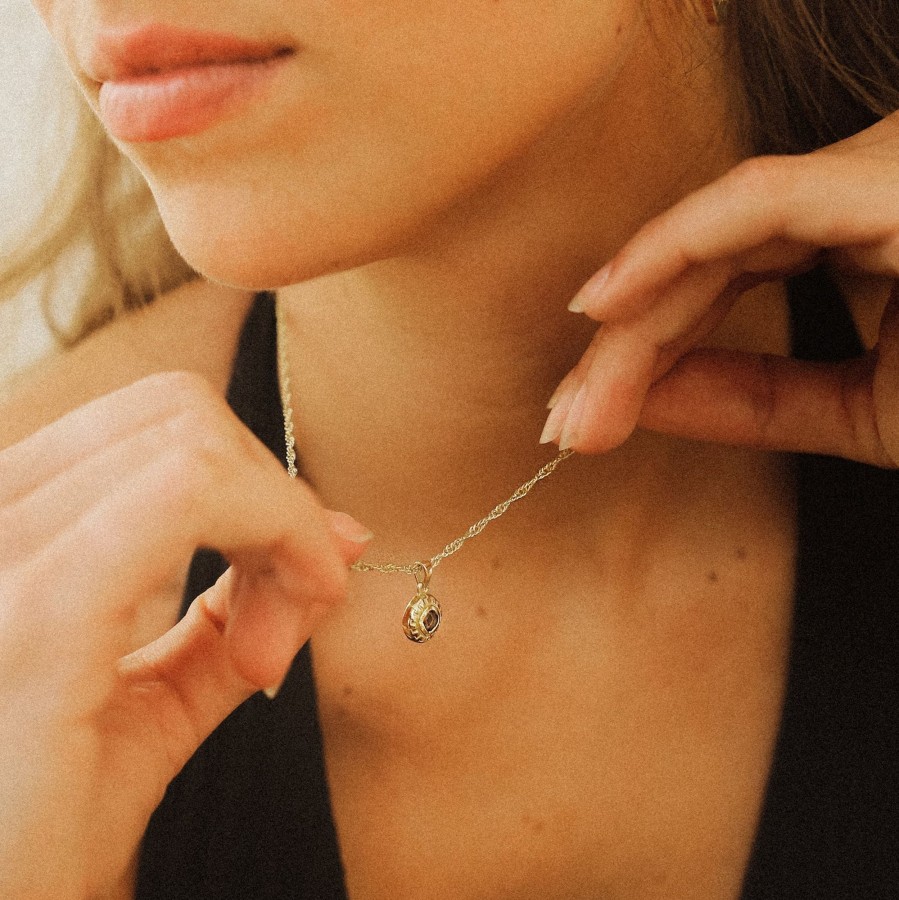 Josephina Jewelry Kettingen | Ketting Met Gedraaide Schakel