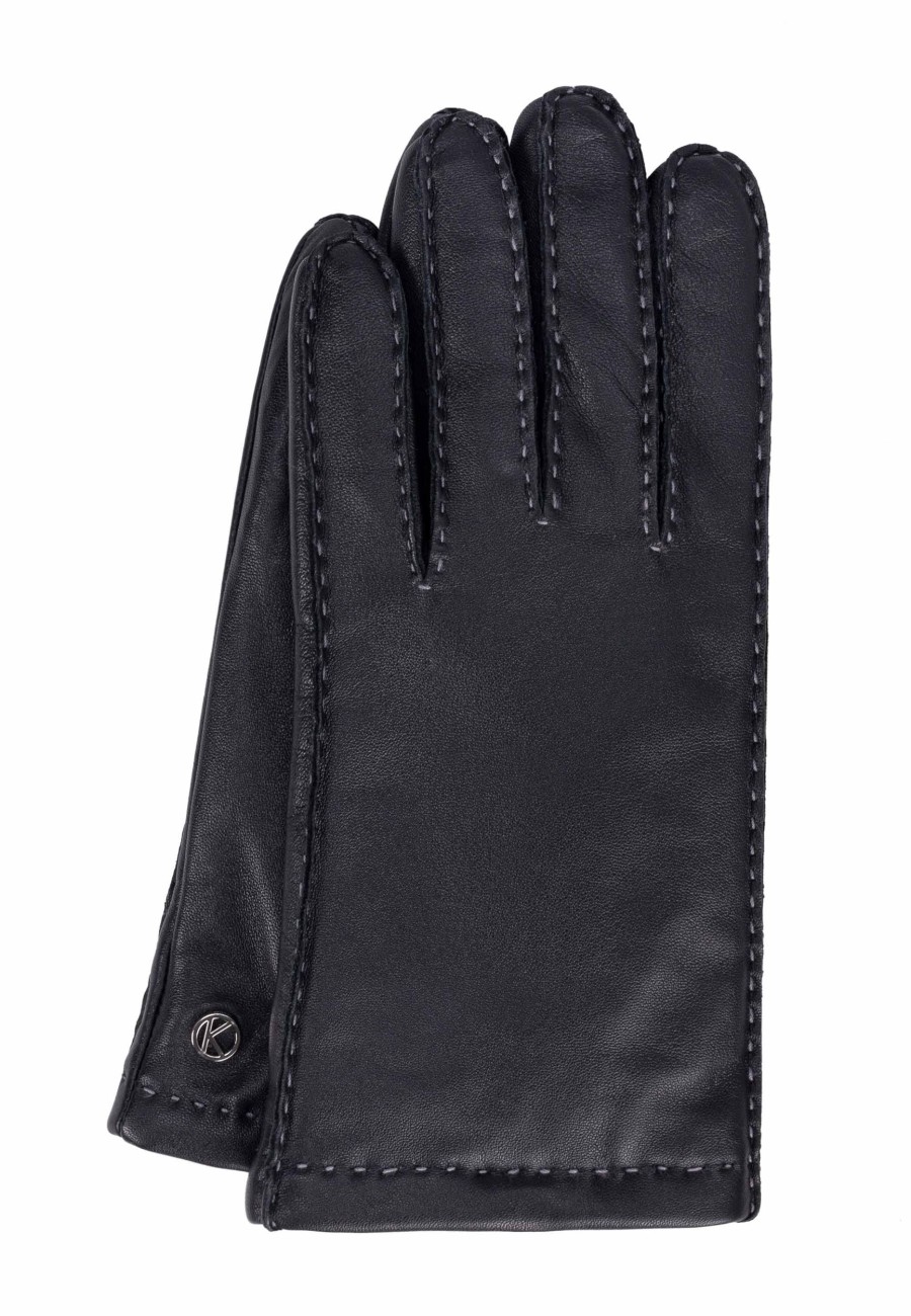 Otto Kessler Leren Handschoenen | Handschoenen 'Millie' Zwart