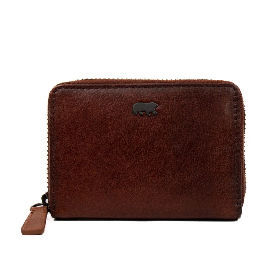 Bear Design Pasjeshouders | Pasjeshouder 'Rudie' Cognac - Ad 20151