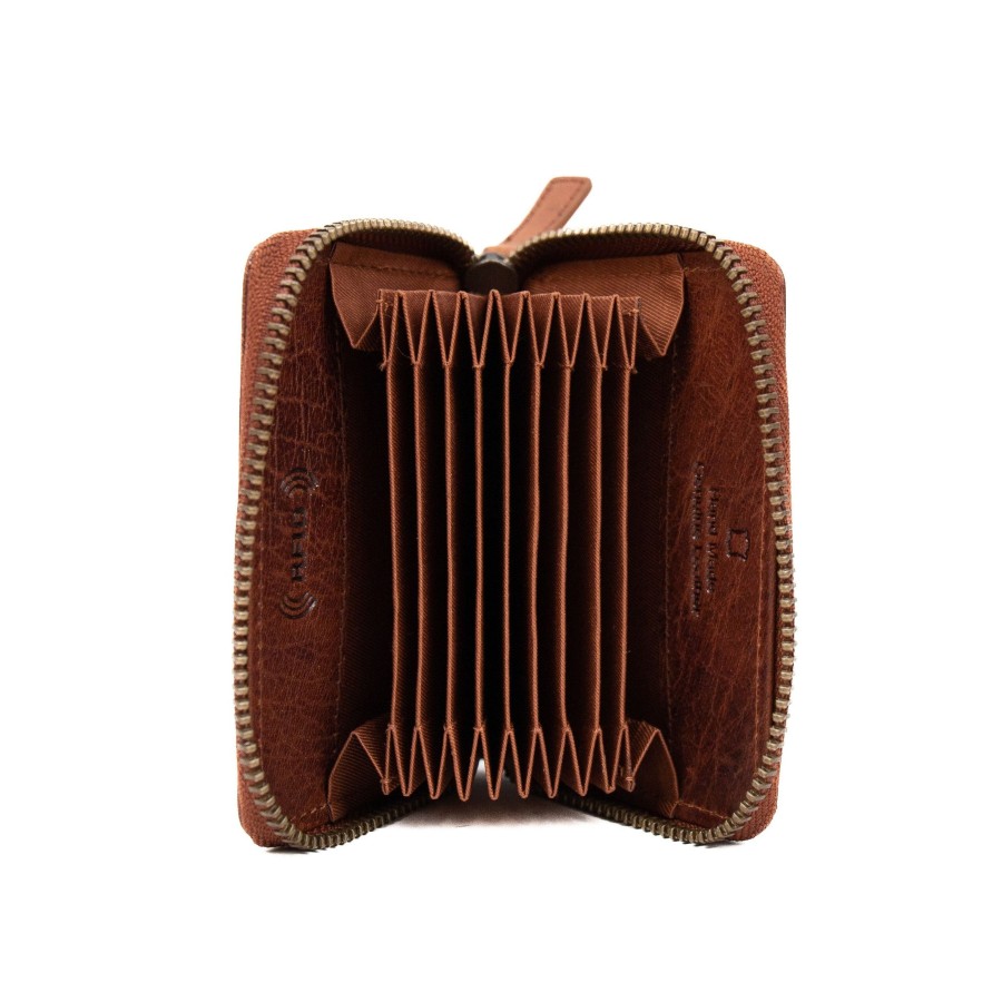 Bear Design Pasjeshouders | Pasjeshouder 'Rudie' Cognac - Ad 20151