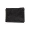 Bear Design Billfolds | Billfold 'Jan' Zwart Zwart (Cl)