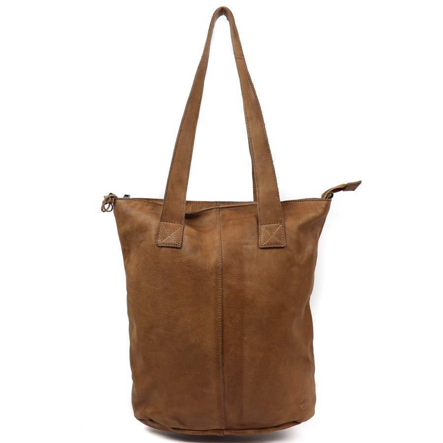 Bear Design Grote Shoppers | Shopper 'Juul' Cp 2087 Taupe