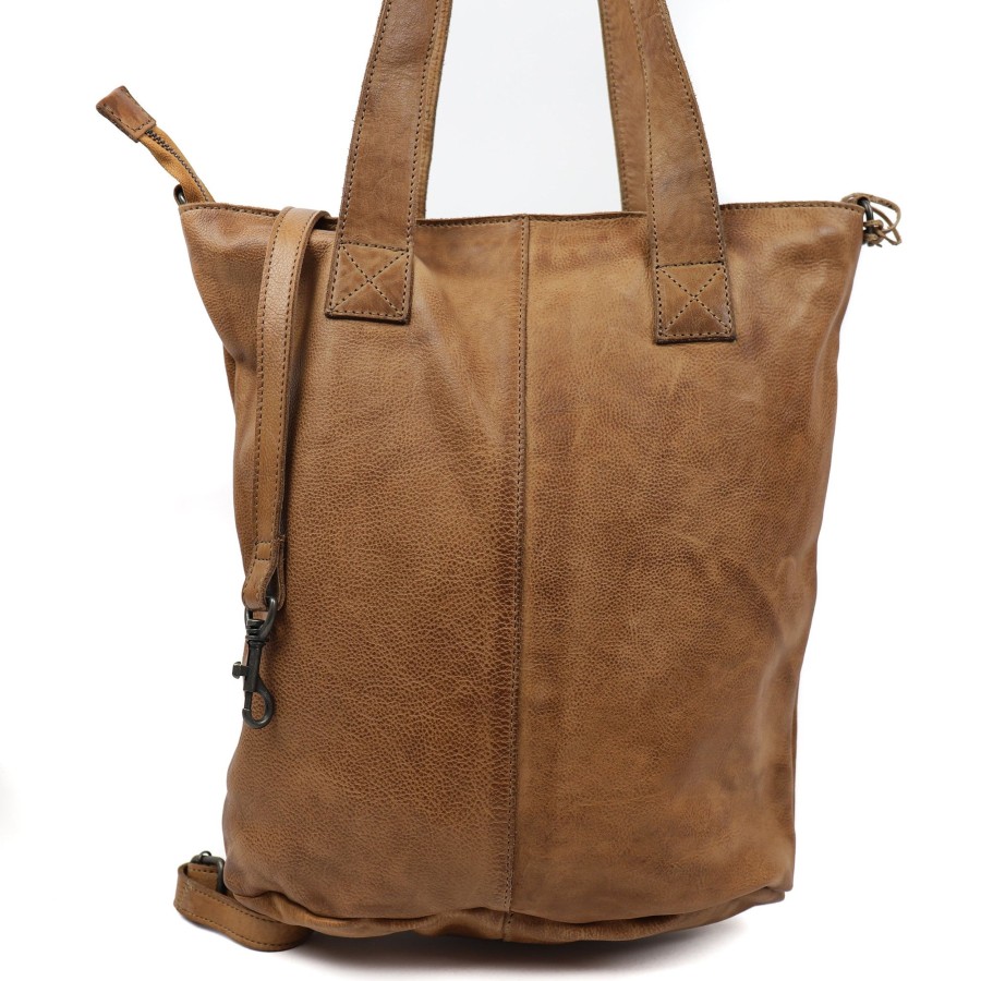 Bear Design Grote Shoppers | Shopper 'Juul' Cp 2087 Taupe