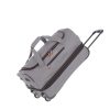 Travelite Autovakantie | Basics Wheeled Duffle S Exp. Grey
