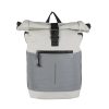 New Rebels Laptoptassen T/M 15,6 Inch | Waterafstotende Rugzak 'Mart' 16L Lichtgrijs/Reflectief