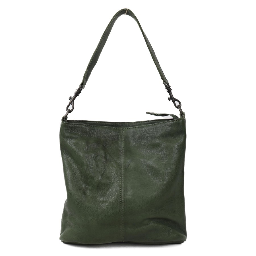 Bear Design Middelmaat Handtassen | Buideltasje 'Caprica' Groen