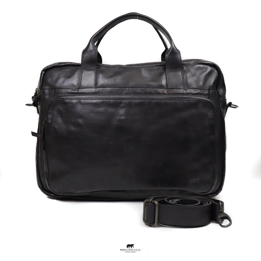Bear Design Laptoptassen T/M 17,3 Inch | Laptoptas 'Dani' Cl 36824 Zwart