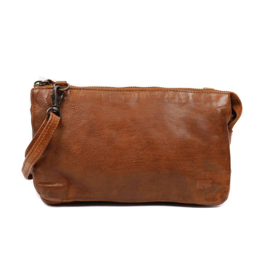 Bear Design Portemonneetasjes 'Uma' | Portemonneetasje 'Uma' Cl 30996 Cognac