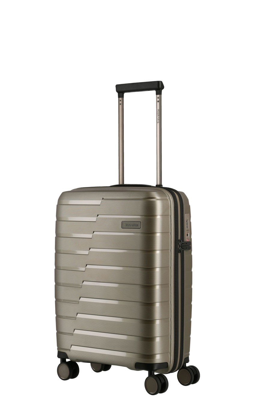Travelite Handbagage Koffers | Air Base Trolley S Champagne