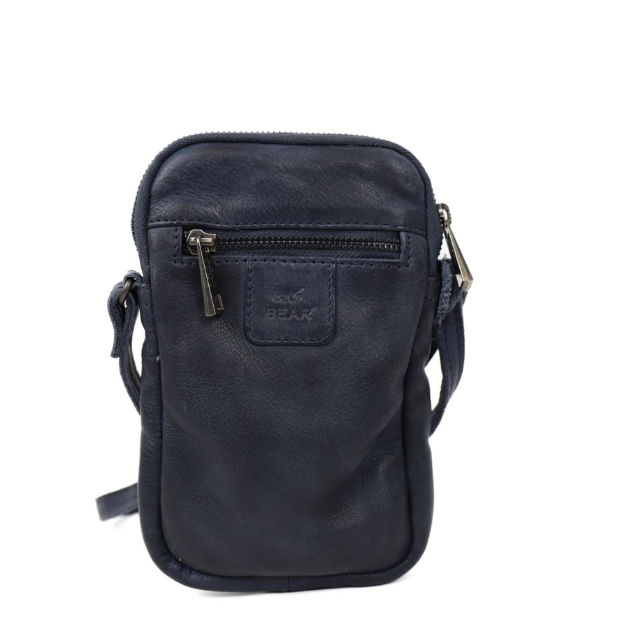 Bear Design Telefoontasjes | Telefoontasje 'Igor' Navy