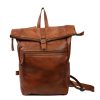 Bear Design Laptoptassen T/M 15,6 Inch | Rugzak 'Rick' Cl 40007 Cognac
