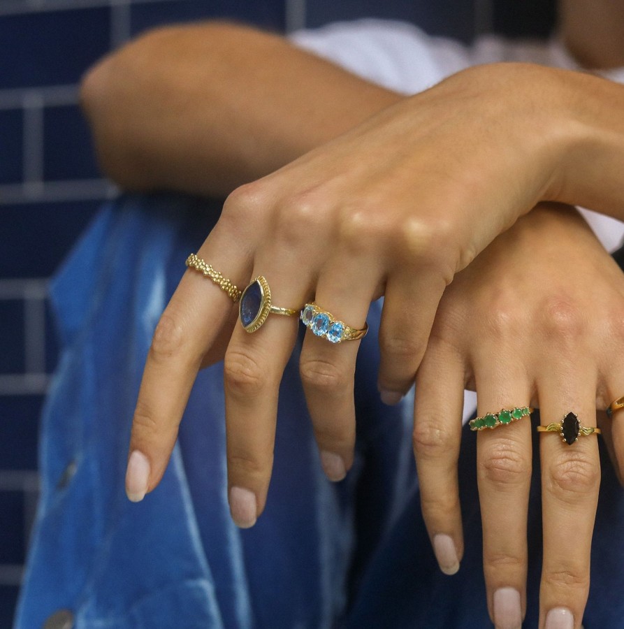 Josephina Jewelry Ringen | Molly Blue Topaz Ring