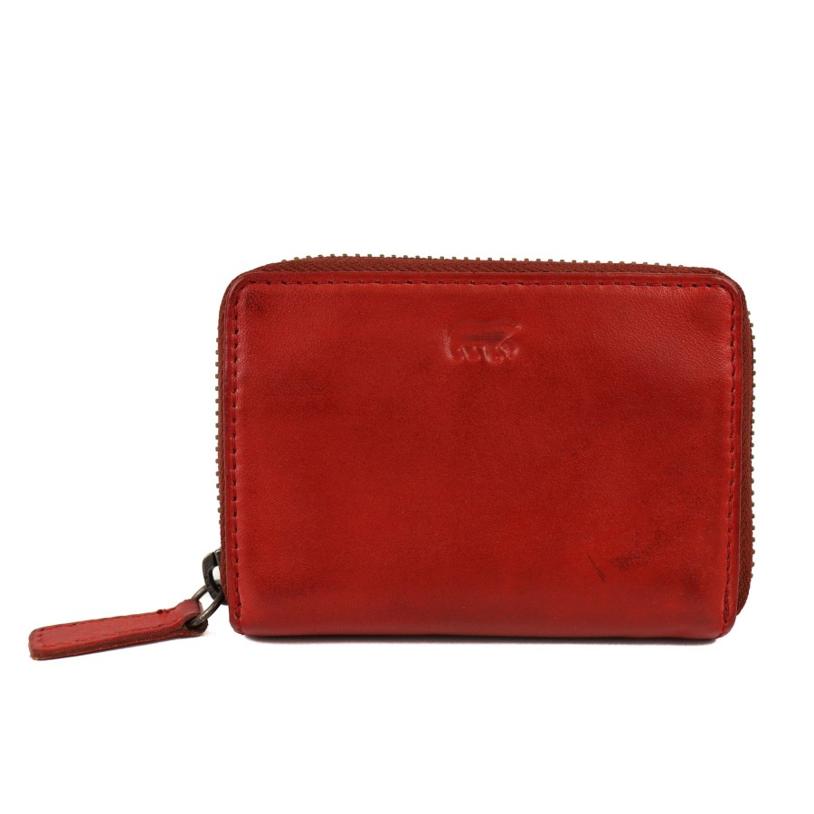 Bear Design Pasjeshouders | Pasjeshouder 'Rudie' Cl 19408 Rood