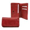 Bear Design Middelmaat Portemonnees | Overslag Portemonnee 'Emma' Cl 782 Rfid Rood