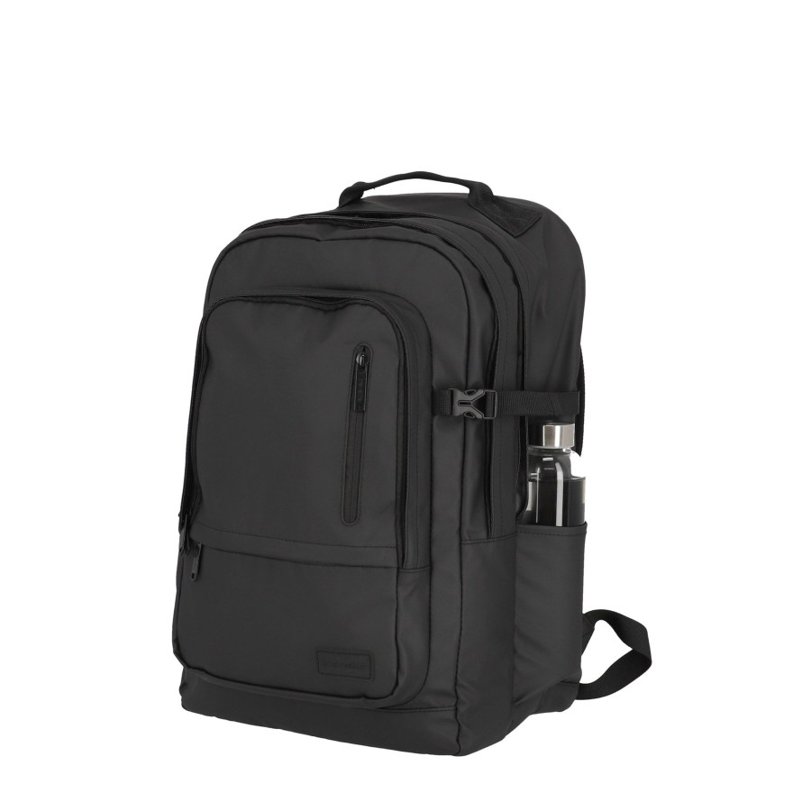 Travelite Laptoptassen T/M 15,6 Inch | Laptop Rugzak 'Basics' Zwart
