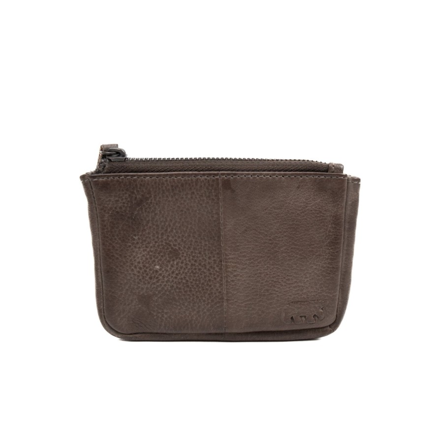 Bear Design Sleuteletuis & Klein Lederwaren | Sleuteletui 'Lyla' Cp 7616 Slate