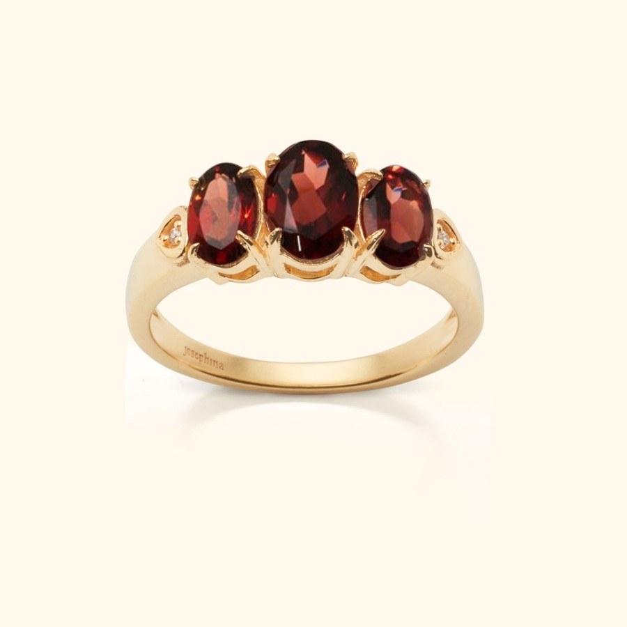 Josephina Jewelry Ringen | Vintage Molly Garnet Ring