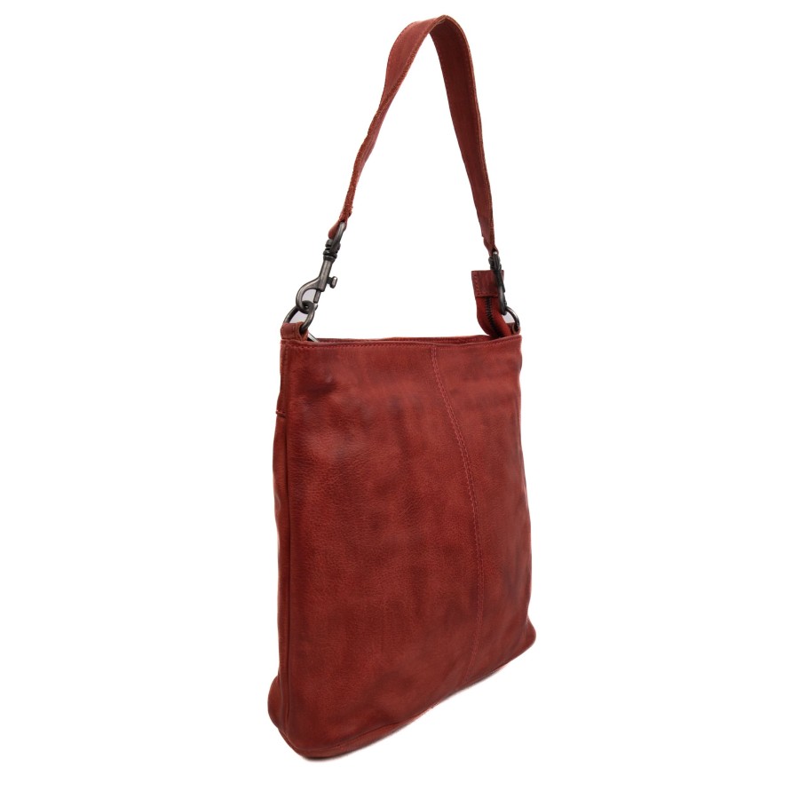 Bear Design Kleine Handtassen | Buideltasje 'Caprica' Rood