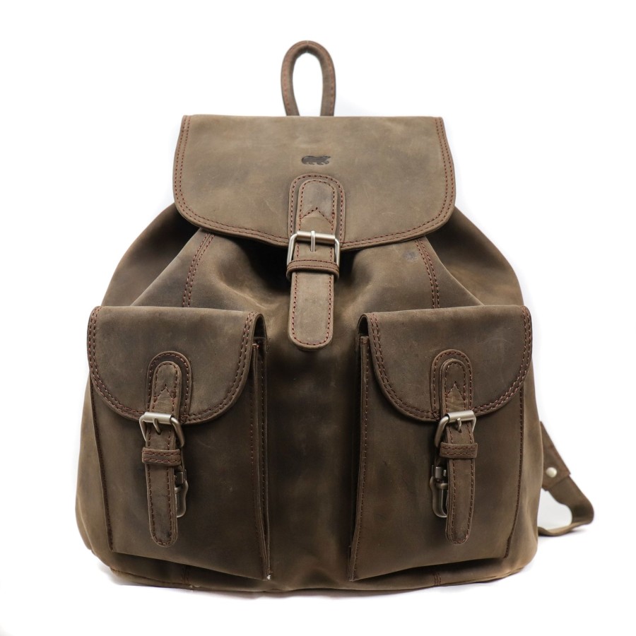 Bear Design Middelmaat Rugzakken | Rugzak 'Charlie' Bruin - Hd 5388