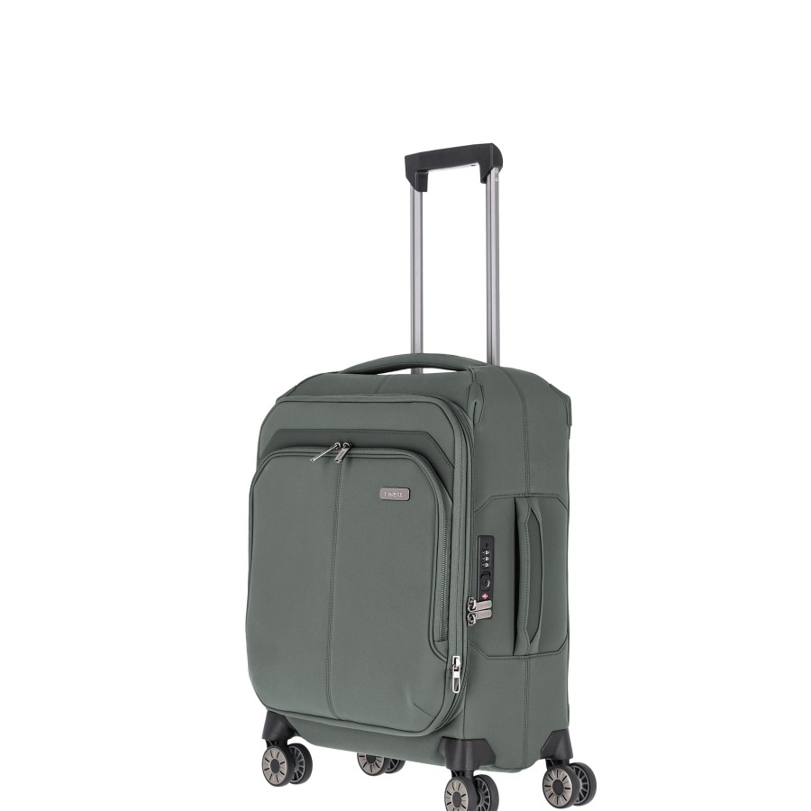 Travelite Handbagage Koffers | Priima Trolley S Olive Olijfgroen