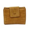 Bear Design Middelmaat Portemonnees | Portemonnee 'Jill' Oker Cl 16211 Geel