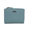 BEE Middelmaat Portemonnees | Ritsportemonnee 'Vida' Skyblue
