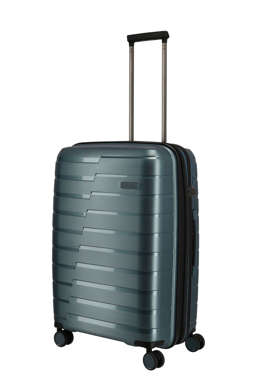 Travelite Uitbreidbare Koffers | Air Base Trolley M Exp. Iceblue