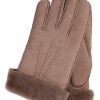 Otto Kessler Leren Handschoenen | Handschoenen 'Ilvy' Nougat