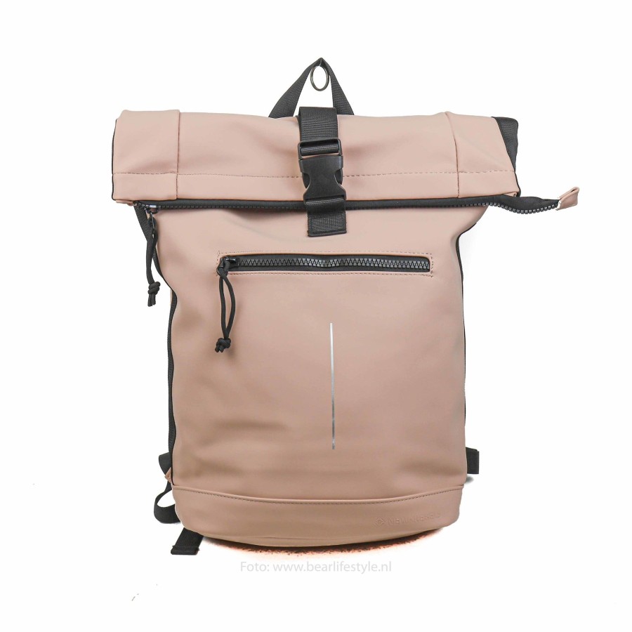 New Rebels Laptoptassen T/M 15,6 Inch | Rugzak 'Mart' 16L Roze
