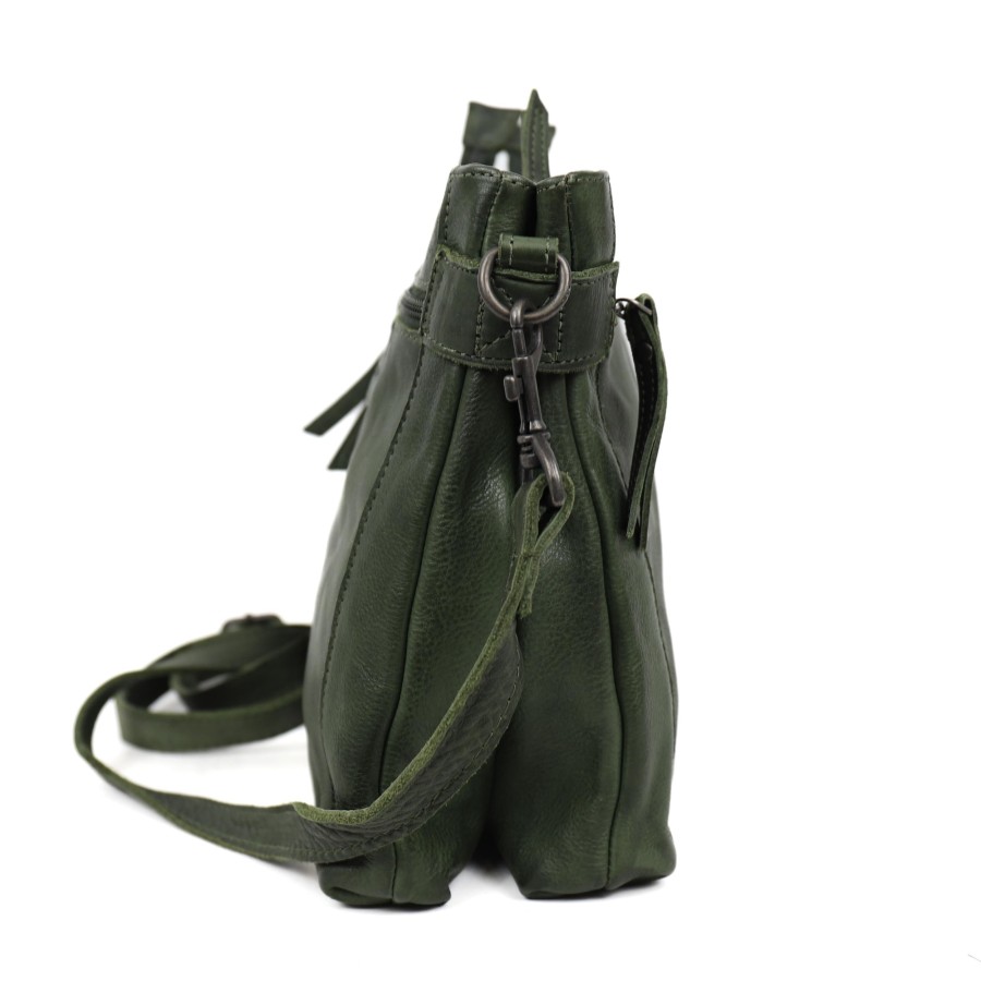 Bear Design Middelmaat Schoudertassen | Schoudertasje 'Teppie' Cp 2220 Groen
