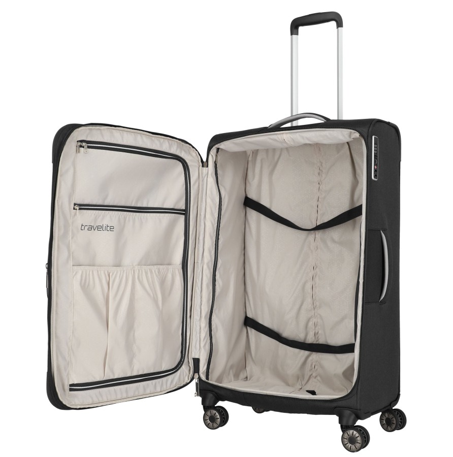 Travelite Verre Reis | Miigo Trolley L Exp. Black