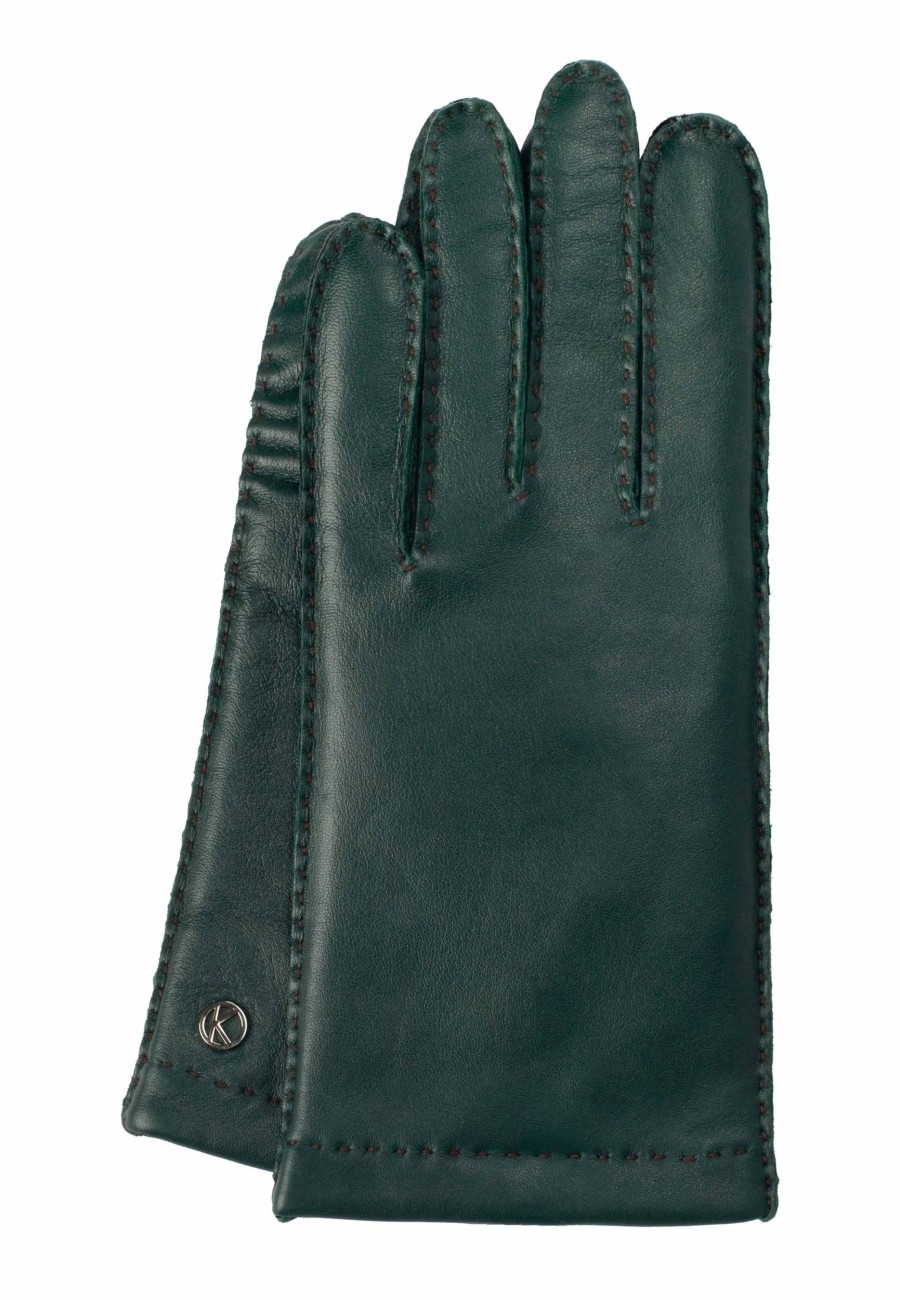Otto Kessler Leren Handschoenen | Handschoenen 'Millie' Forest Green