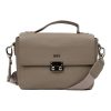 BEE Kleine Handtassen | Hand-/Schoudertasje 'Hailey' Silver Mink