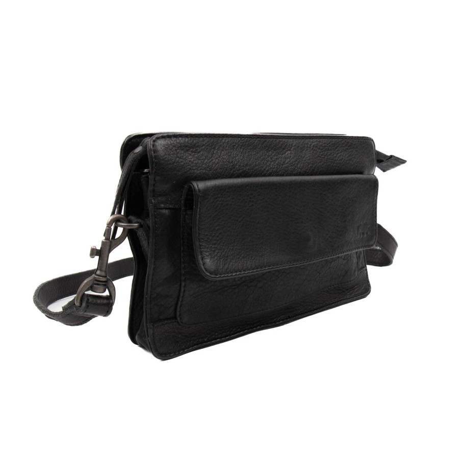 Bear Design Crossbody Tassen | Schoudertasje 'Cil' Zwart - Cp 2339