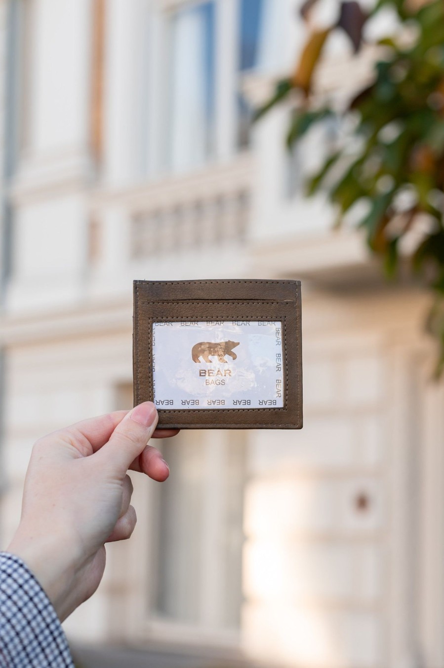 Bear Design Kleine Portemonnees | Pasjeshouder 'Maikel' Cp 5053 Groen