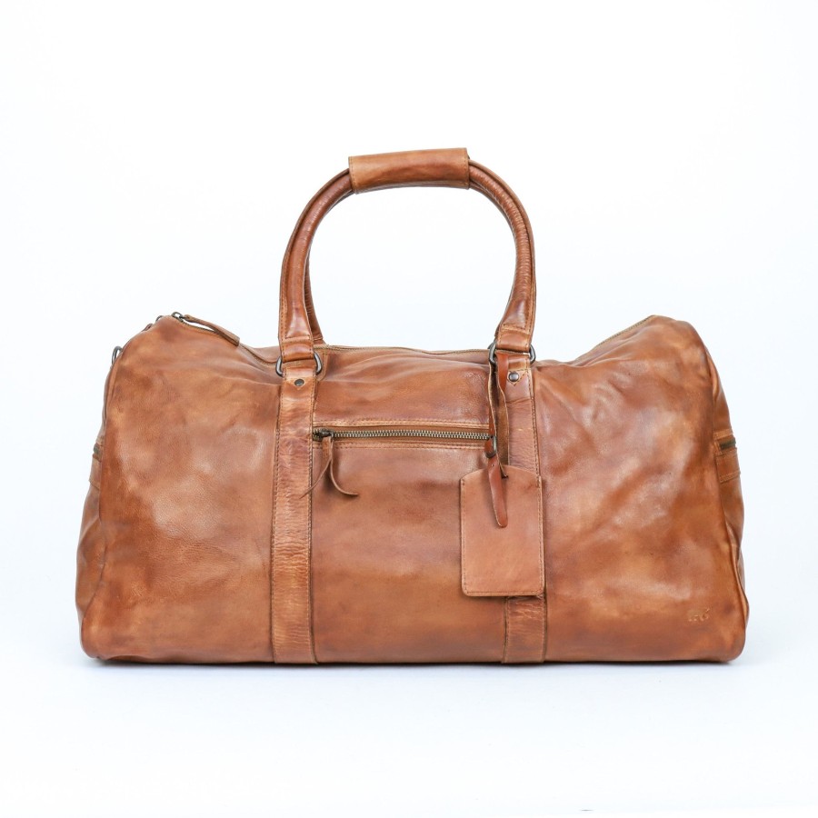 Bear Design Autovakantie | Weekendtas 'Ruben' Cl 35327 Cognac
