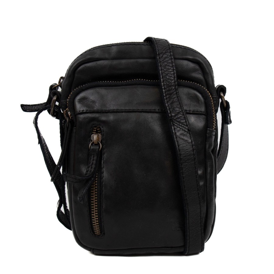 Bear Design Crossbody Tassen | Schoudertasje 'Karin' Zwart - Cl 5243