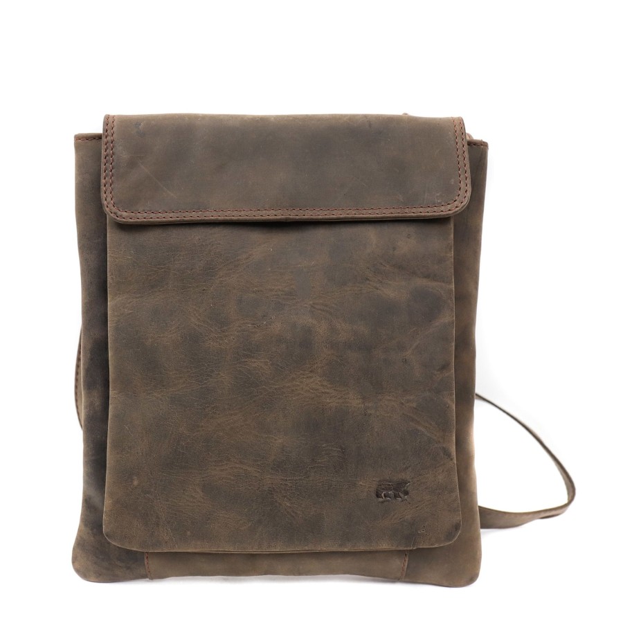 Bear Design Kleine Schoudertassen | Schoudertasje 'Lou' Hd 6621 Bruin