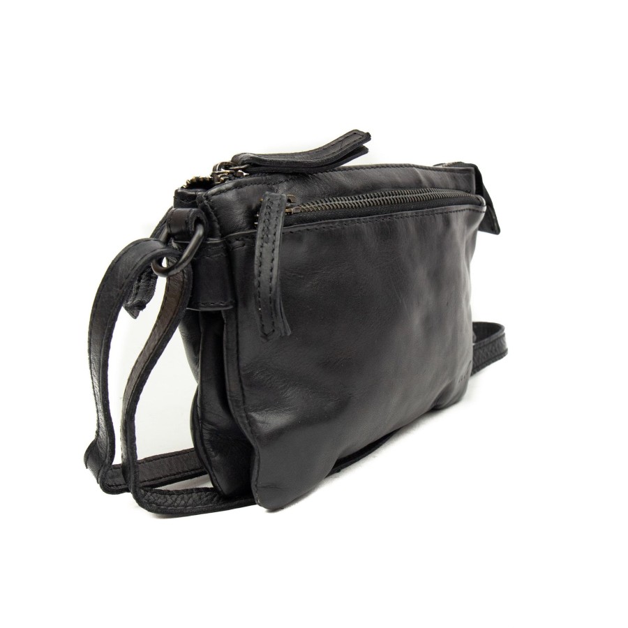 Bear Design Crossbody Tassen | Schoudertasje 'Maithe' Cl 41703 Zwart