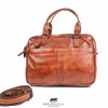 Bear Design Laptoptassen T/M 14 Inch | Laptoptas 'Teun' Cl 41022 Cognac
